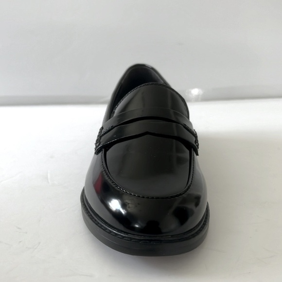 Franco Sarto Women's Alora Round Toe Black Penny Loafers Shoes Size 8 NIB - Picture 7 of 10